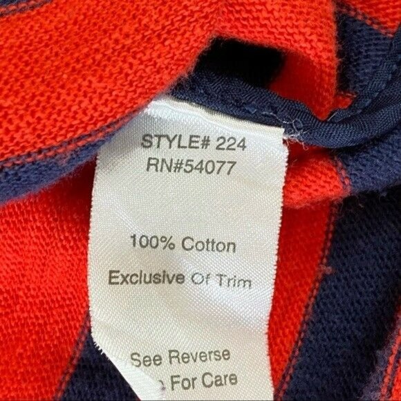 CABI Au Revoir Yacht Club Nautical Knit Blazer M Red Blue Stripe - Picture 11 of 12